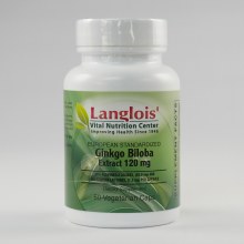 Ginkgo Biloba 120mg 50 Capsules