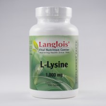 L-Lysine 1000mg 100 Tablets