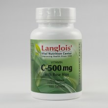 Vitamin C-500mg with Rose Hips 100 Tablets