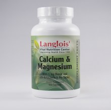 Calcium and Magnesium 100 Tablets