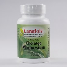 Chelated Magnesium 100mg 100 Tablets