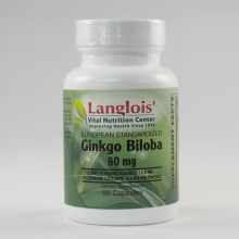 Gingko Biloba 60mg 60 Capsules