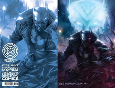Batman The Detective #1 (of 6)
Circle City Comics Exclusive Francesco Mattina Minimal Trade Dress Variant