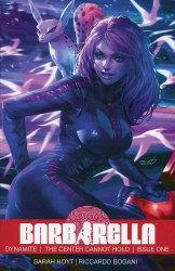 Barbarella: The Center Cannot Hold #1
Cover S Derrick Chew Ultraviolet Variant