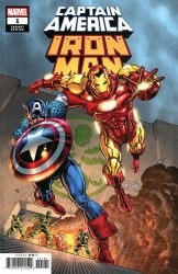 Captain America Iron Man #1 (of 5)
Cover E Incentive Dan Jurgens Variant Cover