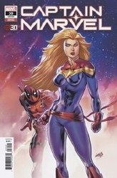 Captain Marvel Vol 9 #30
Cover C Variant Rob Liefeld Deadpool 30th Anniversary Cover