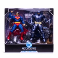 DC Multiverse The Dark Knight Returns Superman vs Batman (Armored) 2 Pack Action Figure