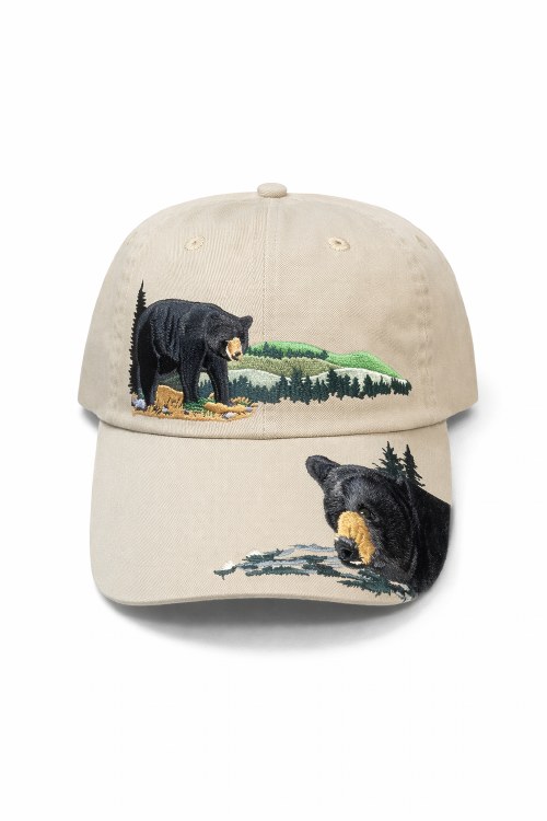Cap - Bear Scene - Khaki