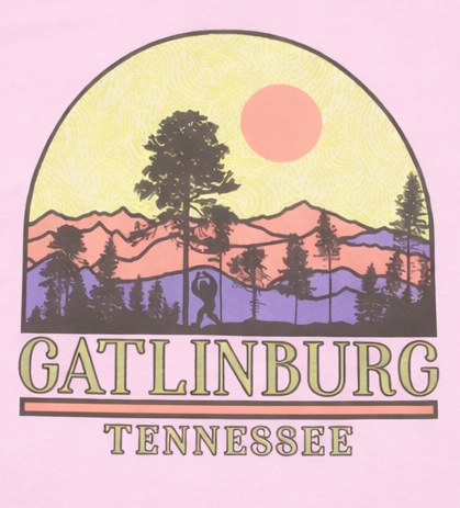 I Heart Mountain Bigfoot - Pink - XS