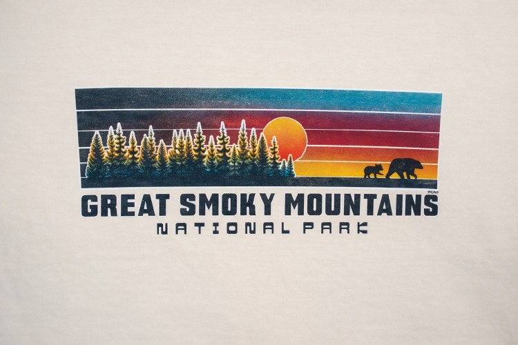 Tree Stripe Line Bears- Ivory- S