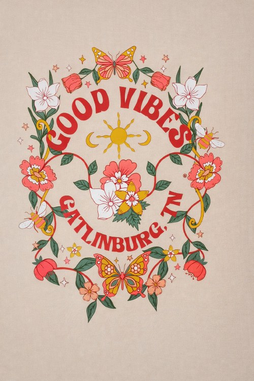 Simple Hippie Poster - Peach