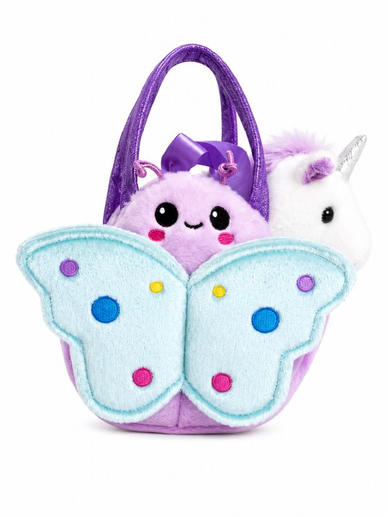 Carrier with Unicorn Plush