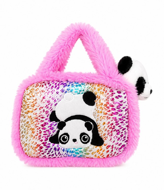 Carrier with Panda Plush