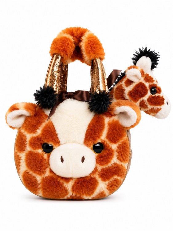 Carrier with Giraffe Plush