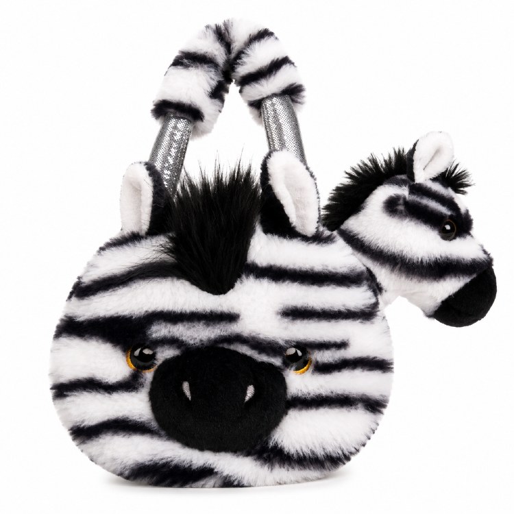 Carrier with Zebra Plush