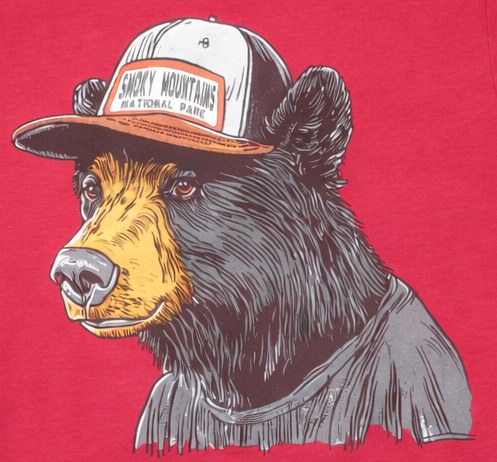 Hardy Black Bear - Heather Red - XS