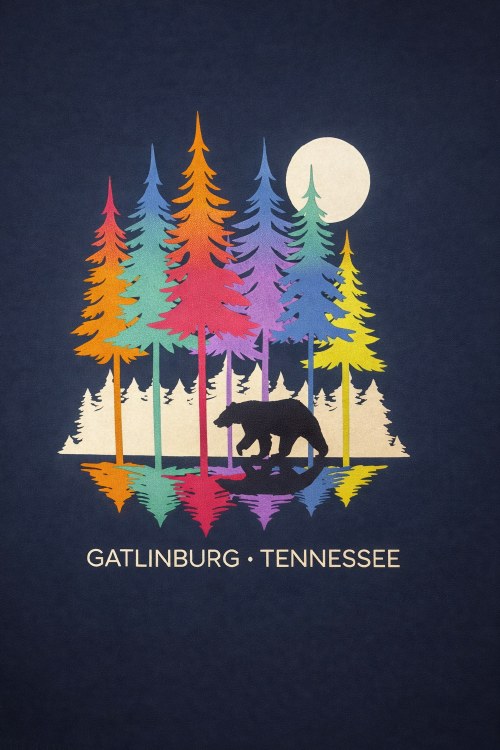 Reflection Black Bear- Navy- XS