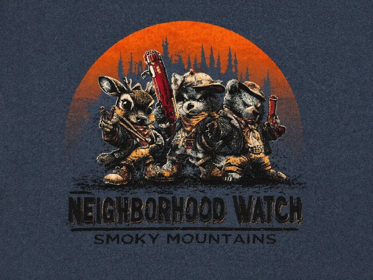 Neighborhood Watch- Indigo