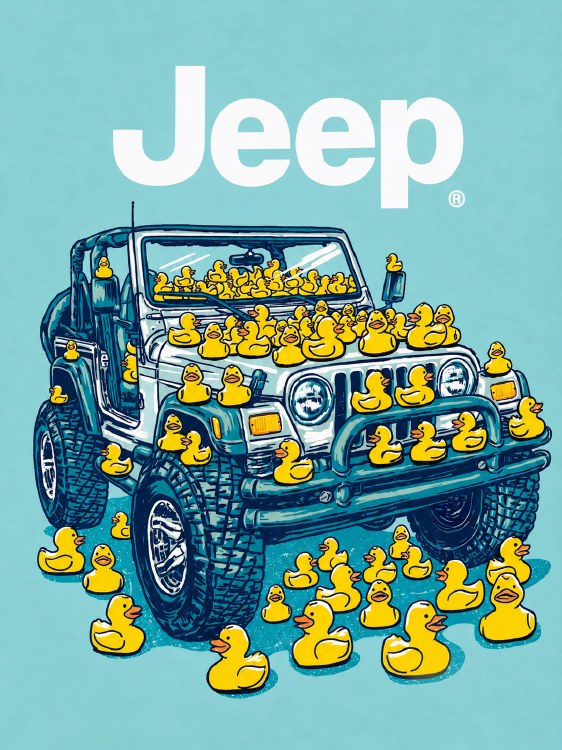 Jeep Duck Over Load - Chalky Mint