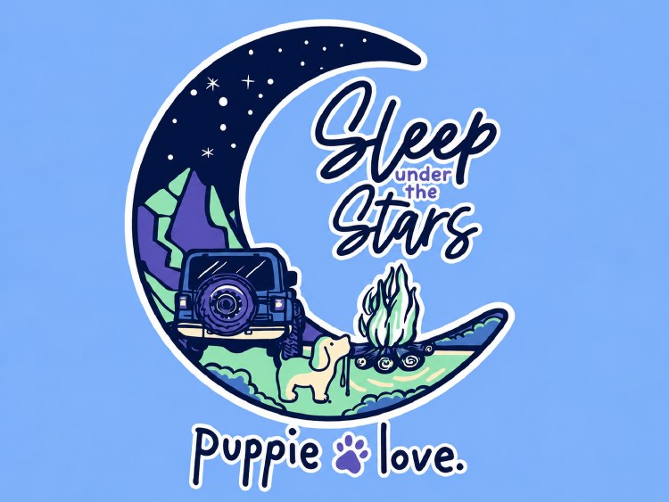 Sleep Under The Stars - Carolina Blue