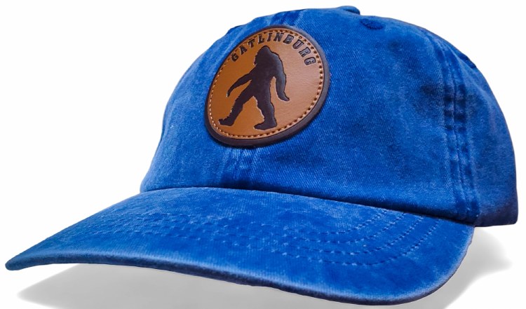Leather Patch Bigfoot Hat- Denim Wash