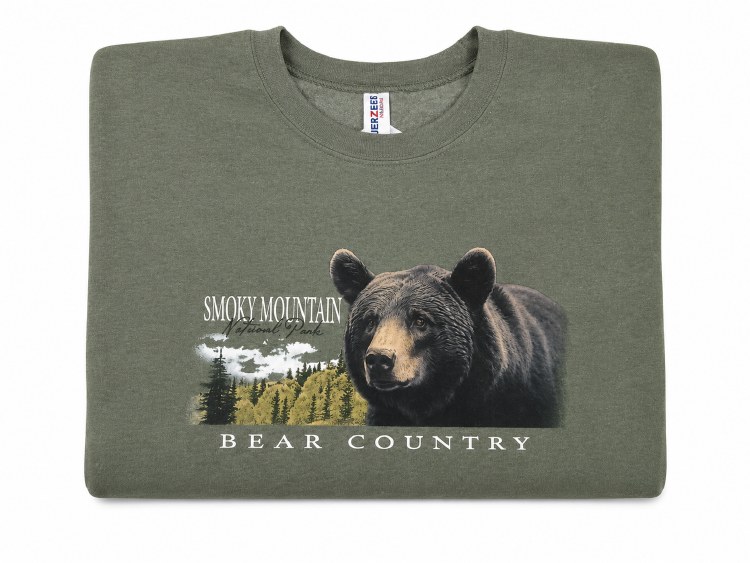 Crew Silver Black Bear - Military