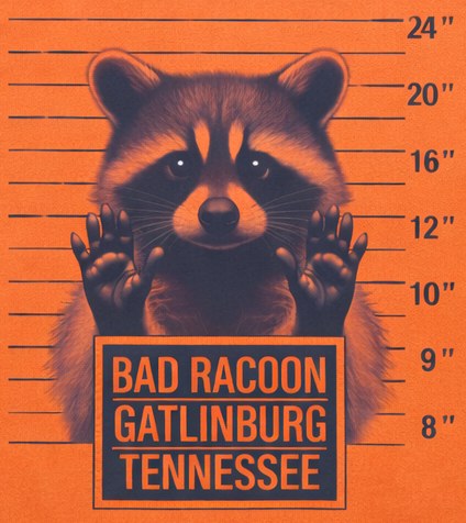 Bad Raccoon - Texas Orange - XS