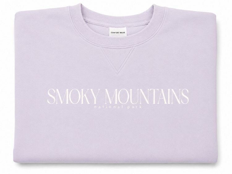 Crew Burn Wash Smoky Mountains - Lilac