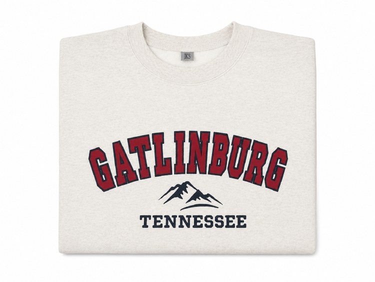 Crew Gatlinburg Mtn Scene - Oatmeal