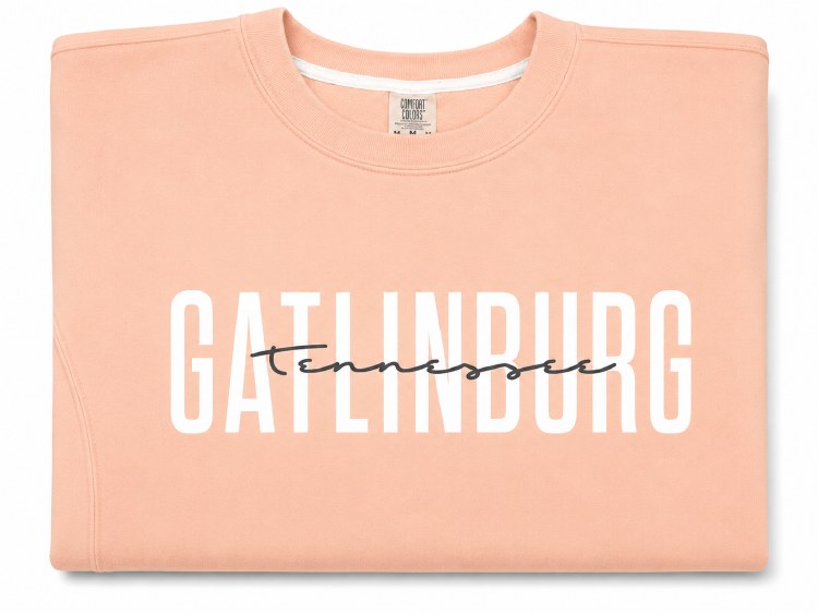 Crop Crew French Terry Gatlinburg - Blush
