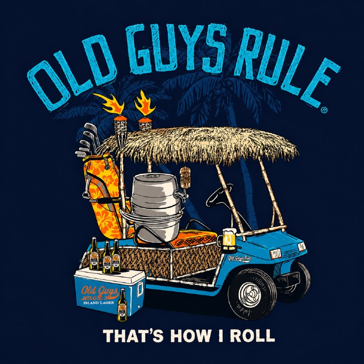 Beer Cart - Navy
