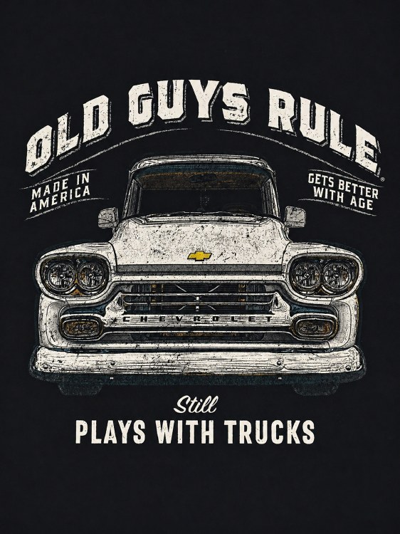 Plays with Trucks - Black