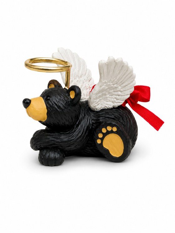 Bearfoots Guardian Angle Bear Ornament