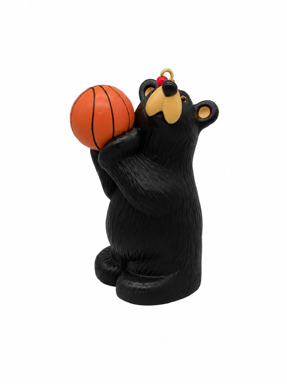 Bearfoots Basketball Bear Ornament