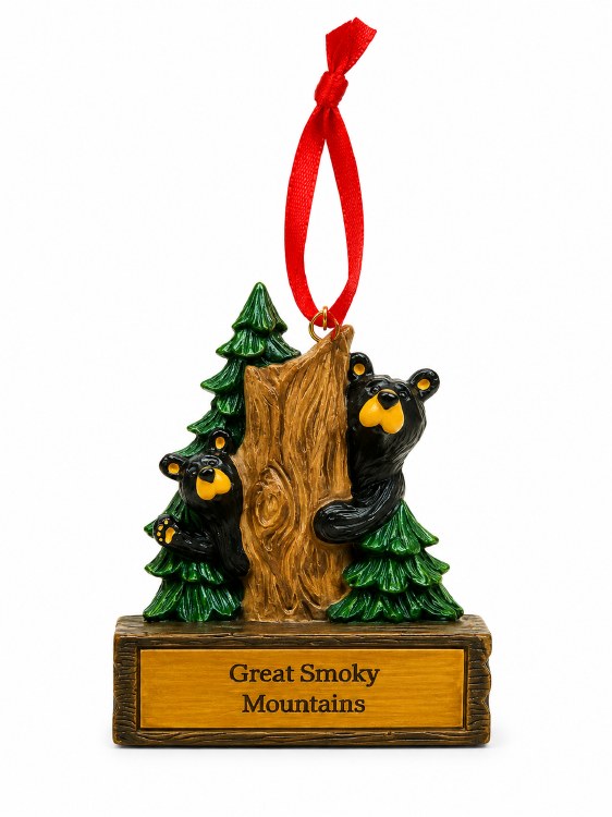 Bearfoots Hide and Seek Ornament