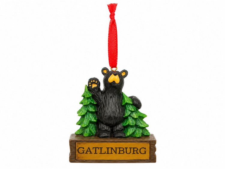 Bearfoots Hello Bear Ornament