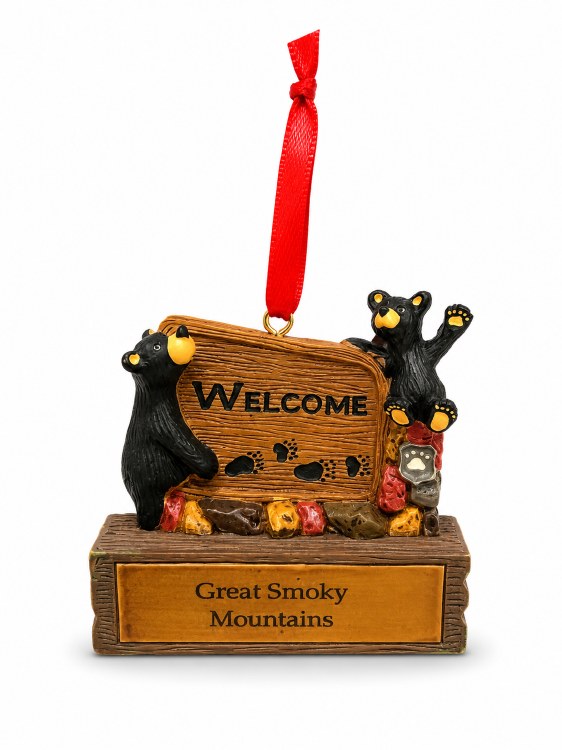 Bearfoots Welcome Sign Ornament