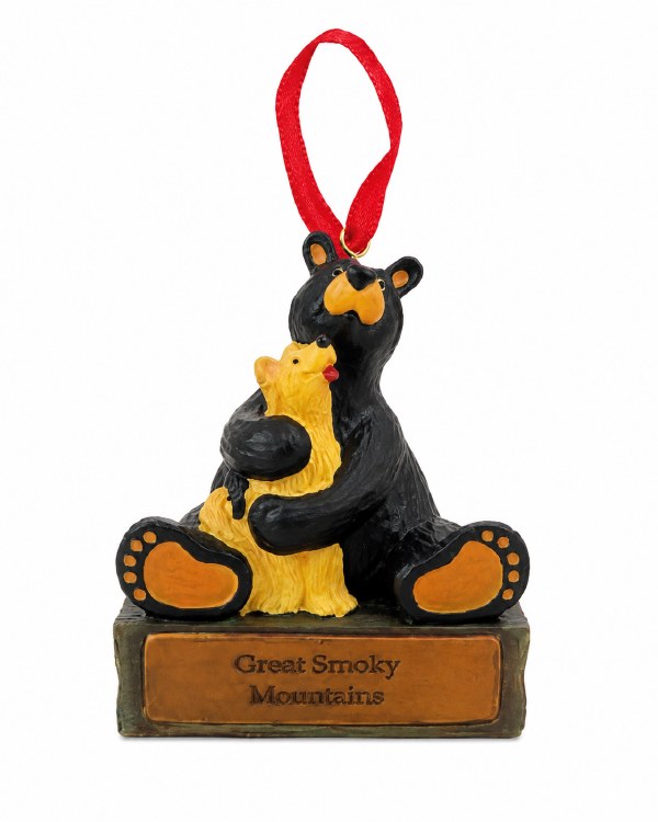 Bearfoots Bear with Pup Ornament