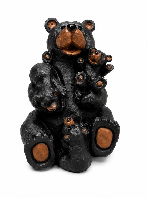 Bear and Three Cubs