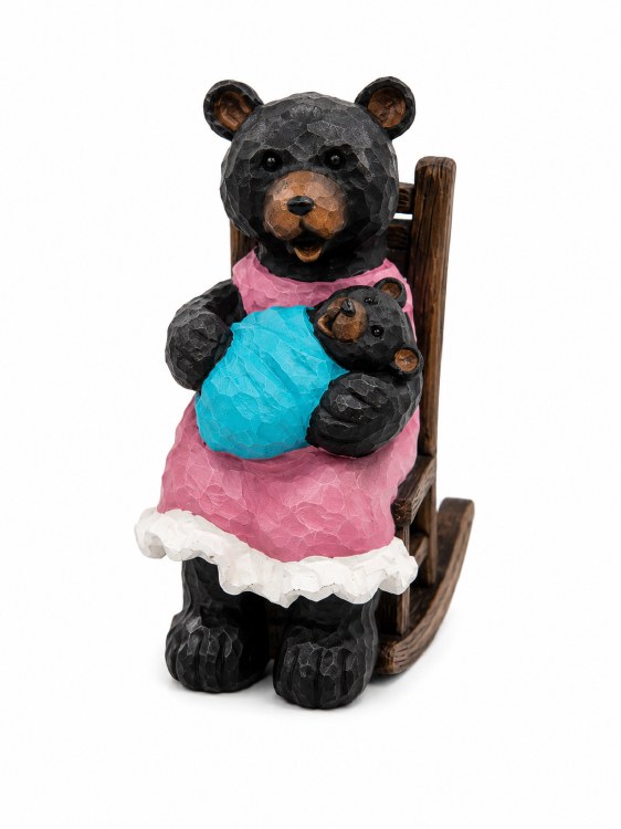 Mama Bear Rocking Baby Bear