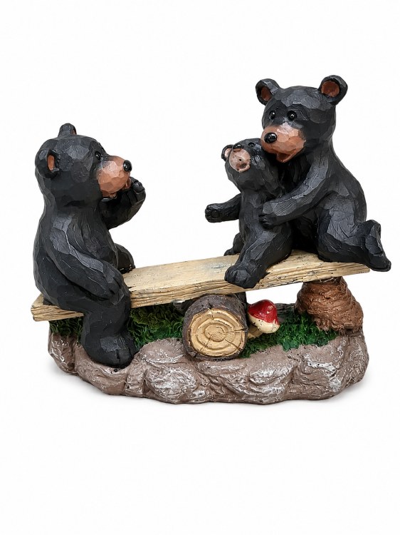 Bears on Teeter Totter