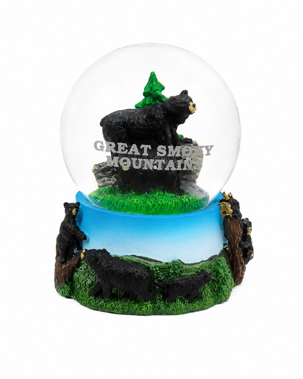 Snowglobe GSM Six Bears with Tree
