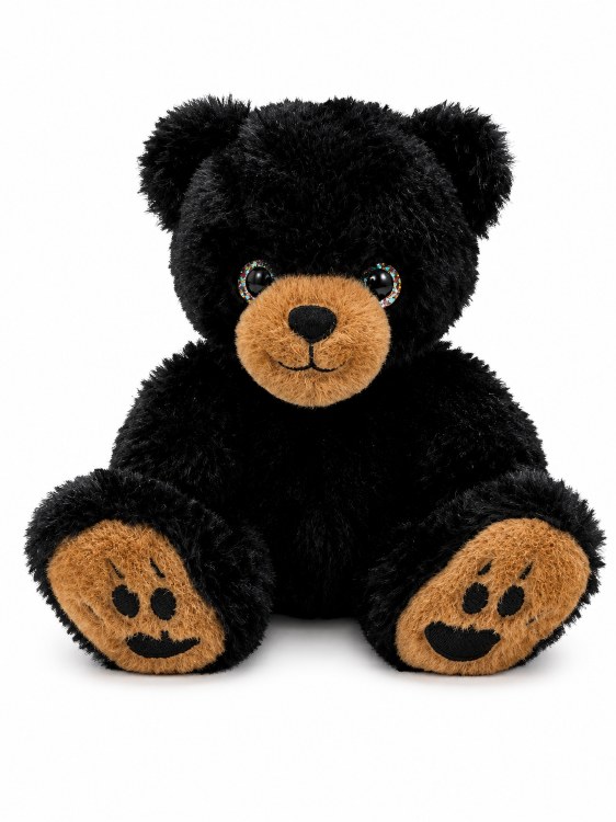 7" Sweet Feet Black Bear