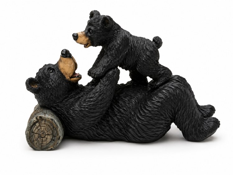 Willie Bear Laying with Cub