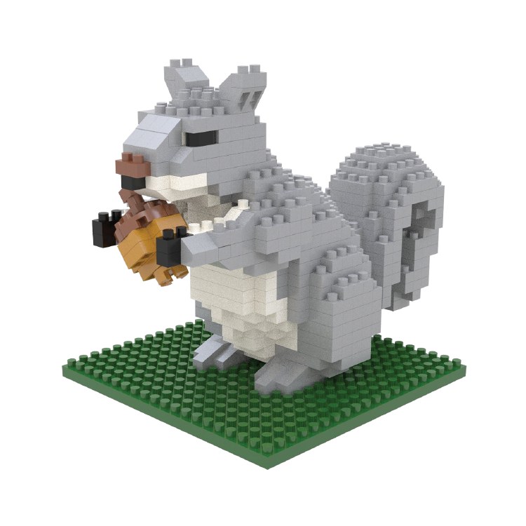 Building Blocks - Gray Squirrel