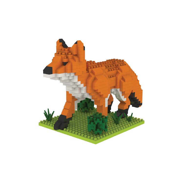 Building Blocks - Red Fox