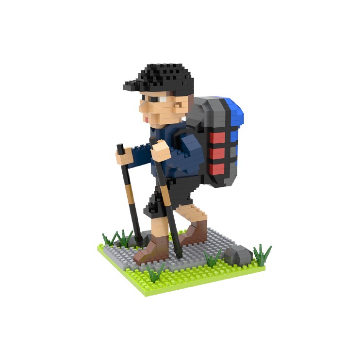 Building Blocks - Hiker