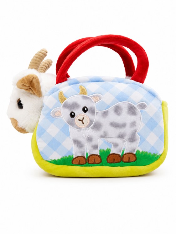Carrier with Goat Plush