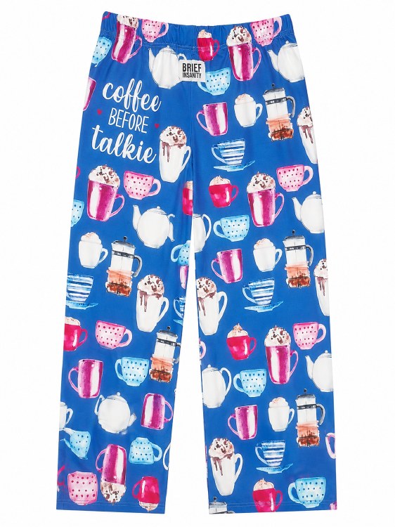 Lounge Pants Coffee Before Talkie - XL