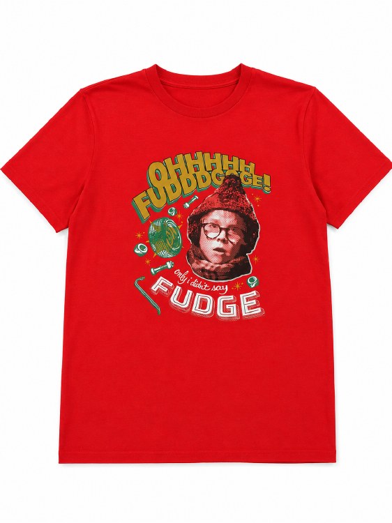 Ralphie Oh Fudge! - Red - XL